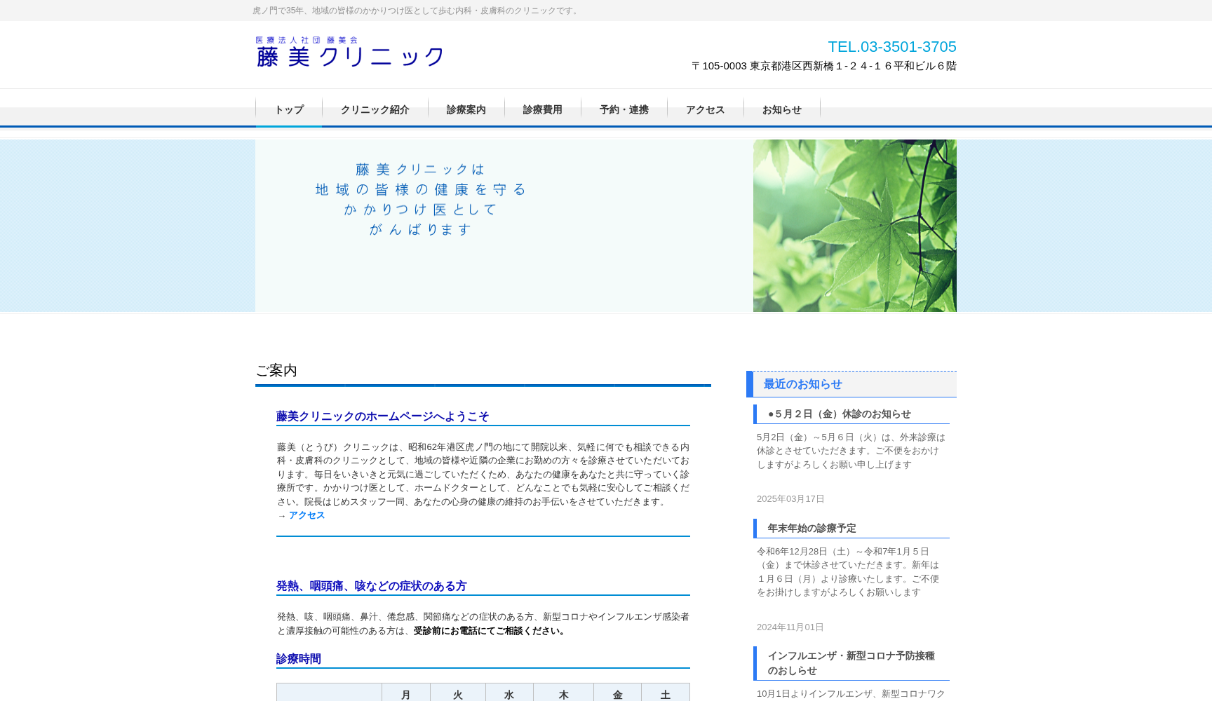 医療法人社団藤美会 藤美クリニック