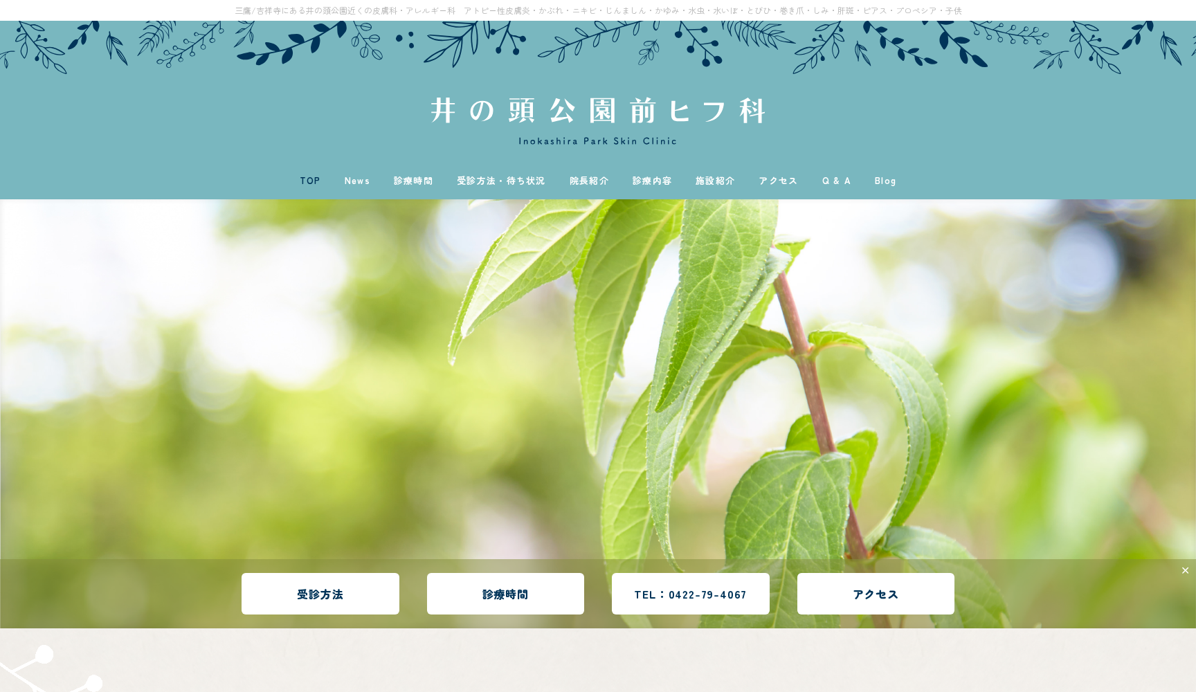 井の頭公園前ヒフ科