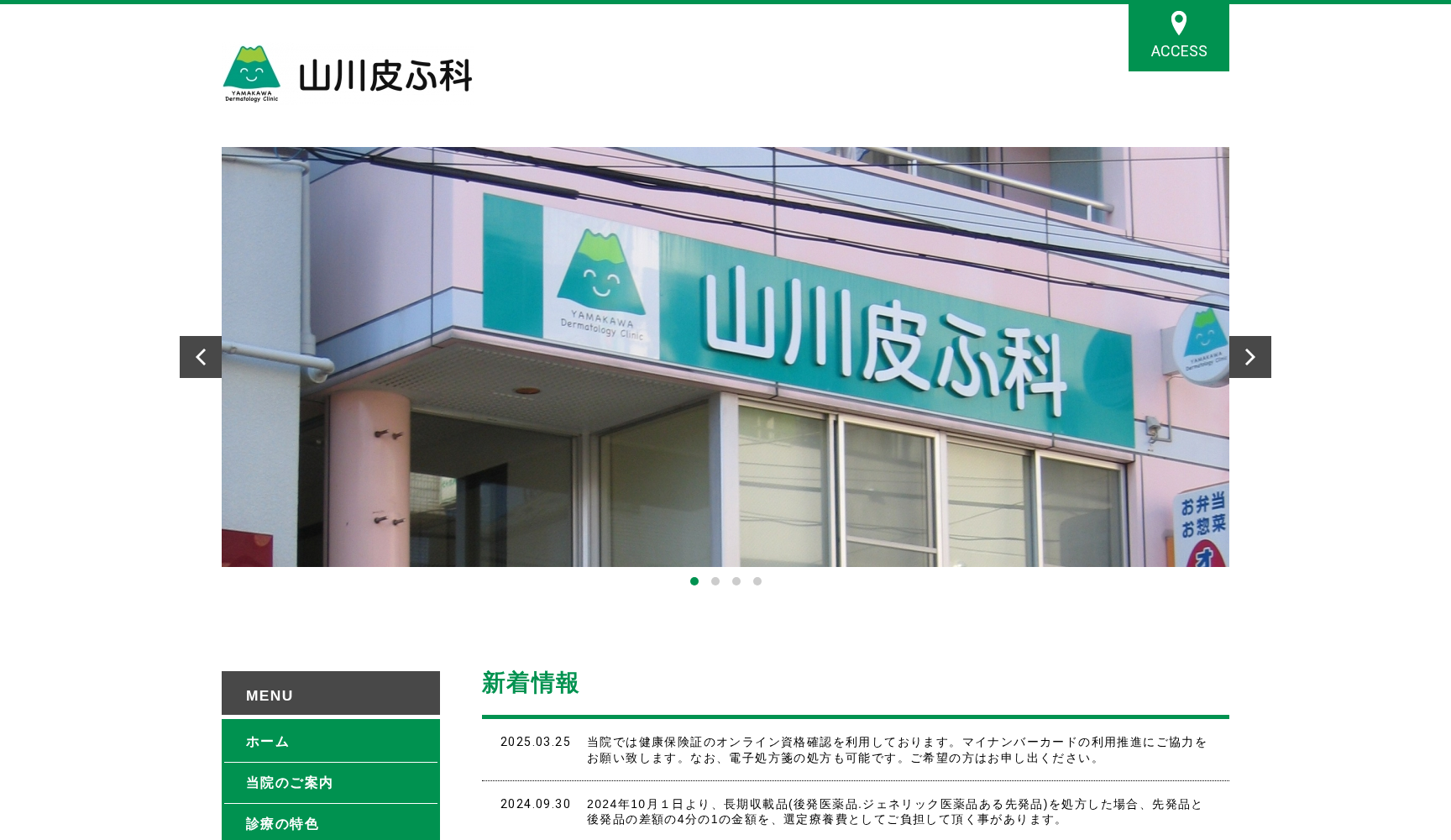 山川皮ふ科