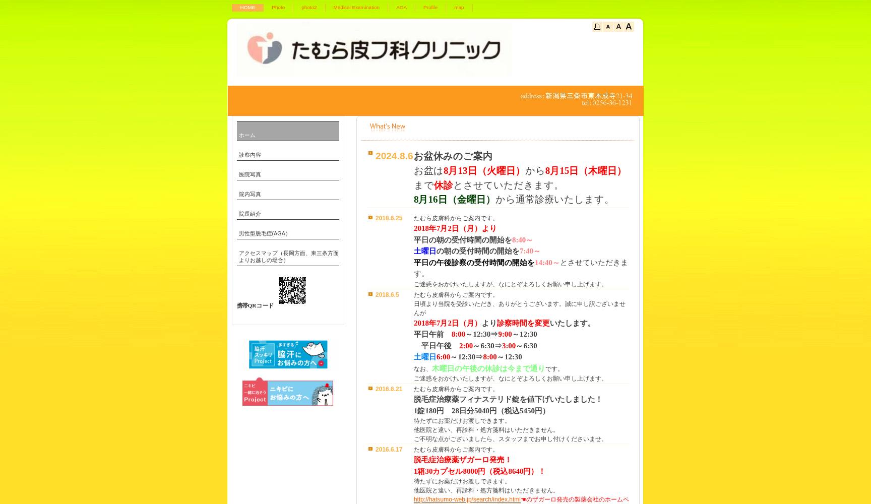 医療法人社団たむら皮フ科クリニック