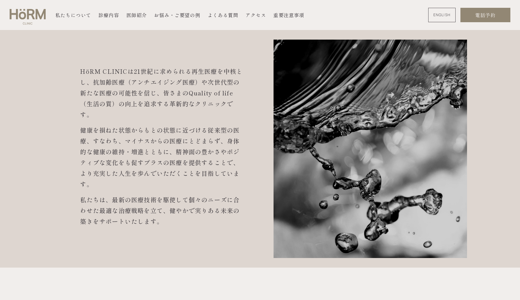 HöRM CLINIC / ホルムクリニック