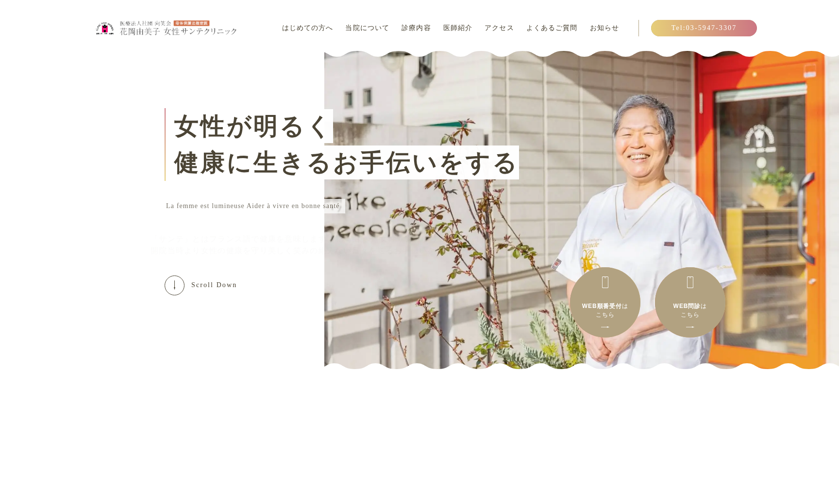 医療法人社団向笑会 花岡由美子 女性サンテクリニック