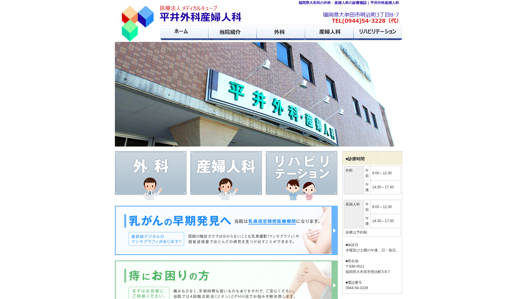 医療法人 メディカルキューブ平井外科産婦人科