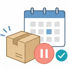 スキップや解約条件を確認したい