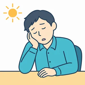 日中に眠気がある